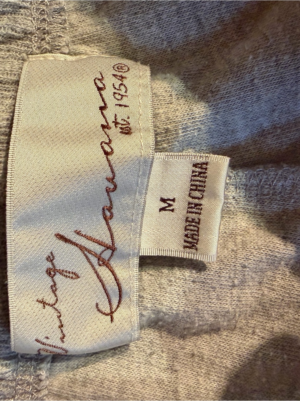 Vintage Havana Light Gray Cargo Joggers - Picture 5 of 7